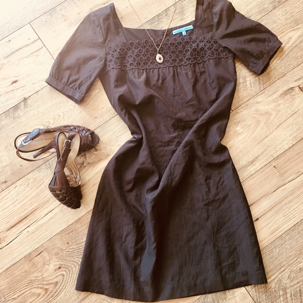 Antonio Melani dark brown dress size 4 EUC